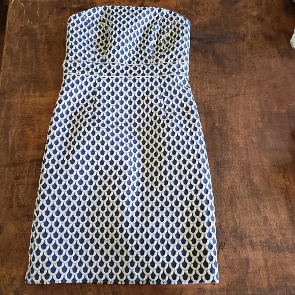 Lilly Pulitzer Dresses & Skirts - Lily Pulitzer Josephina strapless scalloped dress